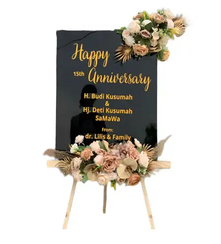 Papan Bunga Akrilik Cibogor